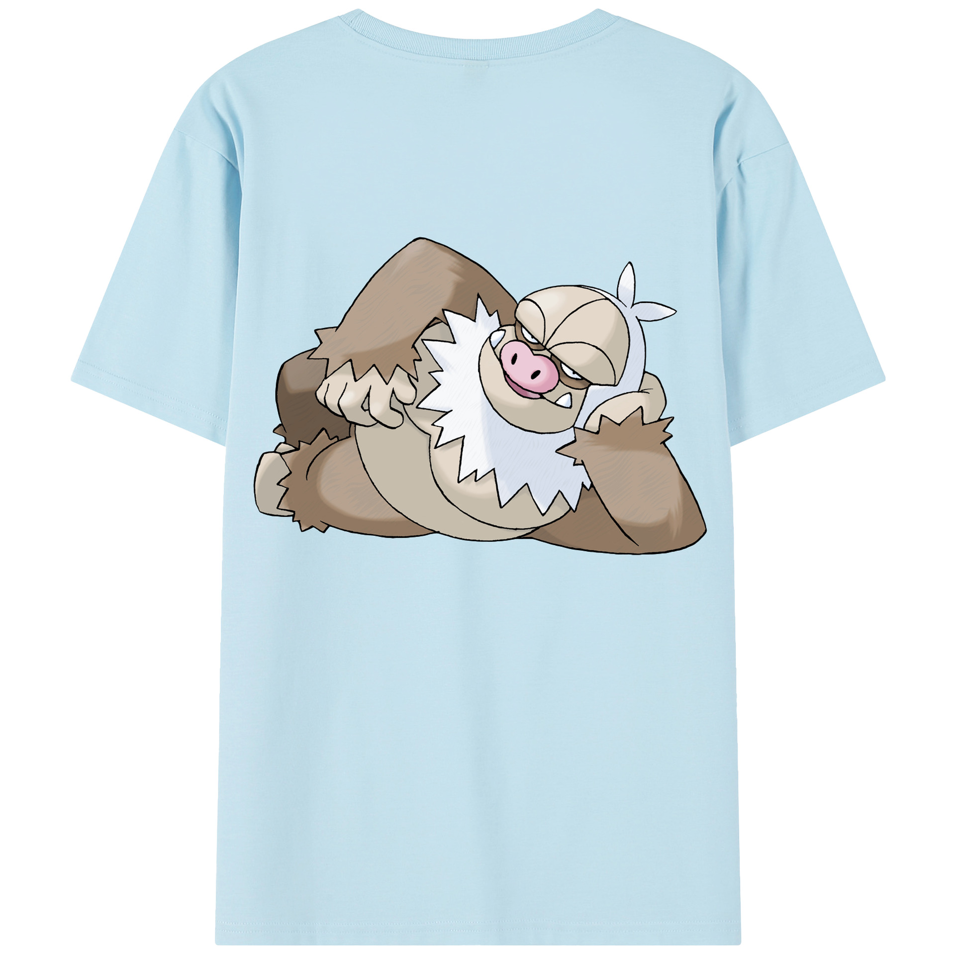 （画像用） ポケットモンスター Pokémon 綿100％半袖Tシャツ（背面プリント）